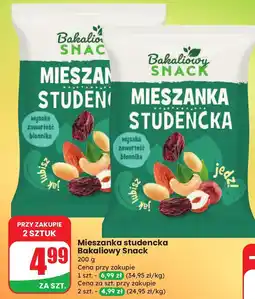 Dino Mieszanka studencka Bakaliowy Snack oferta