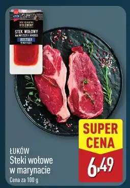 ALDI Steki wołowe w marynacie Łuków oferta