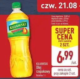 ALDI Olej rzepakowy Kujawski oferta