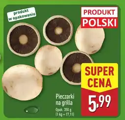 ALDI Pieczarki na grilla 1 opak. Aldi oferta