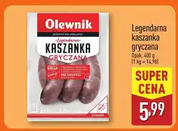ALDI Kiełbasa kaszanka gryczana Olewnik oferta