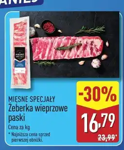 ALDI Żeberka wieprzowe - paski Mięsne Specjały oferta