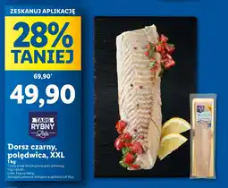 Lidl Dorsz czarny poledwica XXL Targ Rybny Lidla oferta