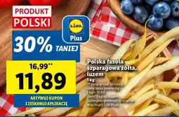 Lidl Fasola szparagowa żółta Lidl oferta