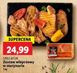 Lidl Zestaw wieprzowy w marynacie GRILL&FUN oferta