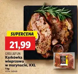 Lidl Karkówka wieprzowa w marynacie XXL GRILL&FUN oferta