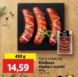Lidl Kiełbasa śląska z szynki PIKOK PREMIUM oferta