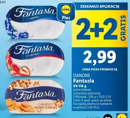 Lidl Jogurt Fantasia Danone oferta