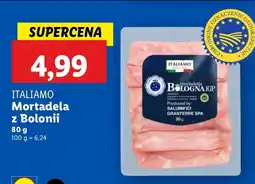 Lidl Mortadela z Bolonii Italiamo oferta