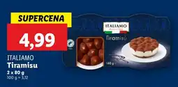 Lidl Tiramisu Italiamo oferta