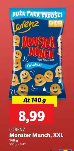 Lidl Przekąski Lorenz Monster Munch Original XXL oferta