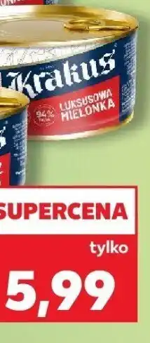 Kaufland Konserwa mielonka luksusowa Krakus oferta