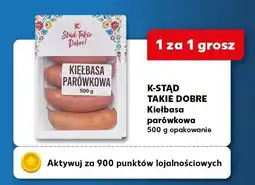 Kaufland Kiełbasa parówkowa K-Stąd Takie Dobre oferta