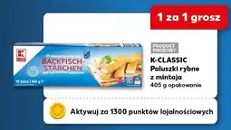 Kaufland Paluszki rybne z mintaja K-Classic oferta