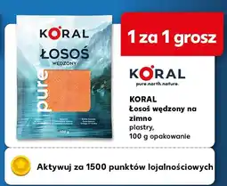 Kaufland Łosoś wędzony na zimno Koral oferta