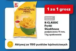 Kaufland Frytki Steakhouse K-Classic podpiekane oferta