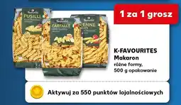 Kaufland Makaron K-Favourites różne formy oferta