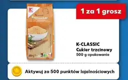 Kaufland Cukier trzcinowy K-Classic oferta