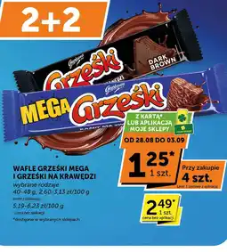 Euro Sklep Wafle Grześki Mega i Grześki na krawędzi oferta