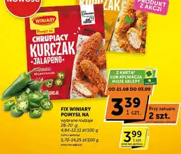 ABC Fix Winiary Pomysł Na Chrupiący Kurczak Jalapeno oferta