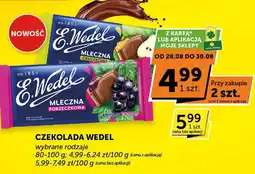 ABC Czekolada Wedel mleczna gruszkowa E.Wedel oferta