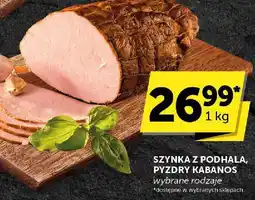 ABC Szynka z Podhala, pyzdry kabanos ABC oferta