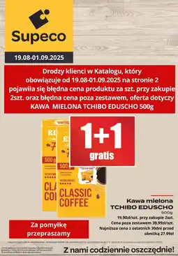 Supeco Kawa mielona Tchibo Eduscho Classic Coffee 500g oferta