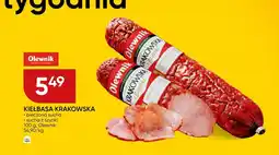 Chata Polska Kiełbasa krakowska pieczona sucha/sucha z szynki Olewnik oferta