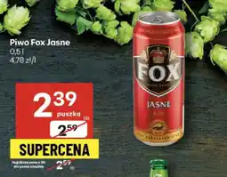 Delikatesy Centrum Piwo Fox Jasne oferta