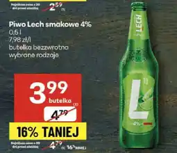 Delikatesy Centrum Piwo Lech smakowe 4% oferta