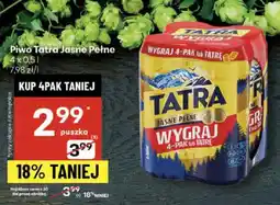 Delikatesy Centrum Piwo Tatra Jasne Pełne oferta
