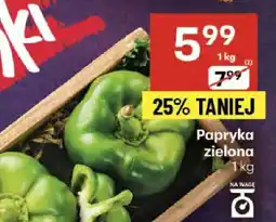 Delikatesy Centrum Papryka zielona 1 kg Delikatesy Centrum oferta