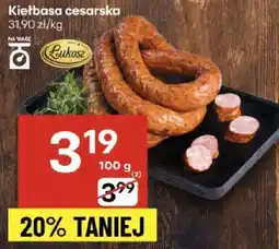 Delikatesy Centrum Kiełbasa cesarska 100g Łukosz oferta
