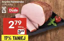 Delikatesy Centrum Szynka farmerska 100g Duda oferta