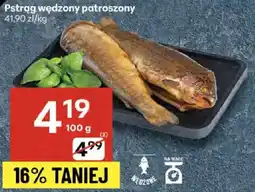 Delikatesy Centrum Pstrąg wędzony patroszony 100g Delikatesy Centrum oferta