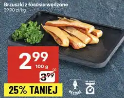 Delikatesy Centrum Brzuszki z łososia wędzone 100g Delikatesy Centrum oferta