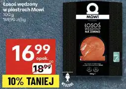 Delikatesy Centrum Łosoś wędzony w plastrach Mowi 100g oferta