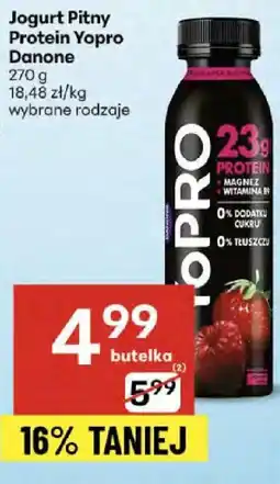Delikatesy Centrum Jogurt pitny Protein Yopro Danone oferta