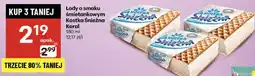 Delikatesy Centrum Lody o smaku śmietankowym Kostka Śnieżna Koral oferta