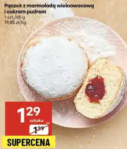 Delikatesy Centrum Pączek z marmoladą wieloowocową i cukrem pudrem Delikatesy Centrum oferta
