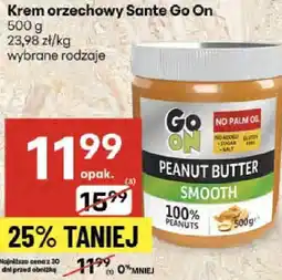 Delikatesy Centrum Masło orzechowe Sante Go On oferta