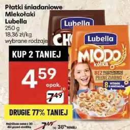 Delikatesy Centrum Płatki śniadaniowe Lubella Mielotaki oferta