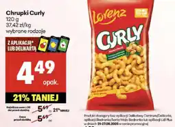 Delikatesy Centrum Chrupki Curly Lorenz oferta