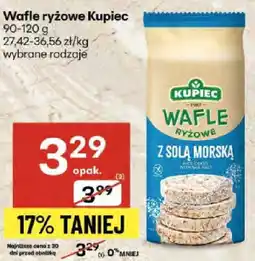 Delikatesy Centrum Wafle ryżowe Kupiec oferta