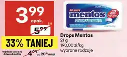 Delikatesy Centrum Dropsy Mentos oferta