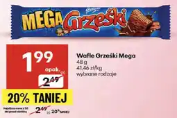 Delikatesy Centrum Wafle Grześki Mega oferta