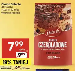 Delikatesy Centrum Ciasto czekoladowe Delecta oferta