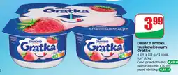 Dino Deser o smaku truskawkowym GRATKA oferta