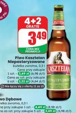 Dino Piwo Kasztelan Niepasteryzowane oferta