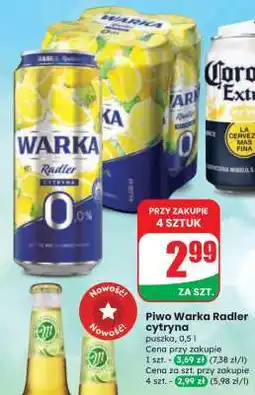 Dino Piwo Warka Radler Cytryna oferta